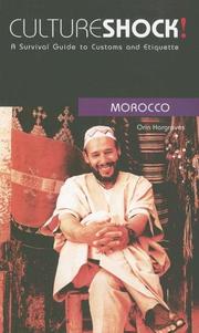 Cover of: Culture Shock! Morocco by Orin Hargraves