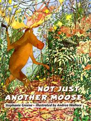 Cover of: Not just another moose