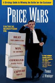 Cover of: Price wars: a strategy guide to winning the battle for the customer