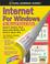 Cover of: Internet for Windows