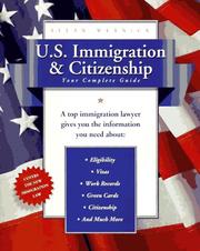 Cover of: U.S. immigration & citizenship by Allan Wernick, Allan Wernick