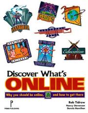 Cover of: Discover what's online by Rob Tidrow