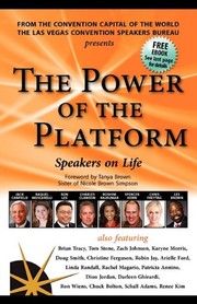 Cover of: The Power of the Platform: Speakers on Life