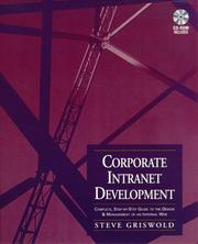 Cover of: Building a corporate intranet