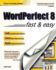 Cover of: WordPerfect 8 by Diane Koers