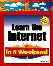 Cover of: Learn the Internet in a weekend