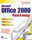 Cover of: Office 2000 fast & easy