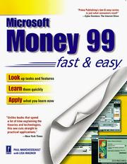 Cover of: Microsoft Money 99: fast & easy