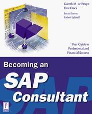 Cover of: Becoming an SAP consultant: your guide to professional and financial success