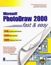 Cover of: Microsoft® PhotoDraw 2000