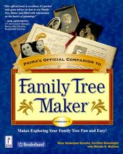 Cover of: Prima's official companion to Family tree maker, version 7