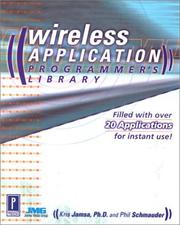 Cover of: Wireless Application Programmer's Library