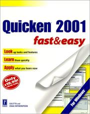 Cover of: Quicken 2001 Fast & Easy