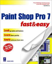 Cover of: Paint Shop Pro 7 Fast & Easy by Diane Koers