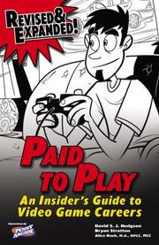 Cover of: Paid to Play: Revised & Expanded by Alice Rush, David Hodgson, Bryan Stratton