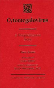Cover of: Cytomegalovirus: a hospitalization diary
