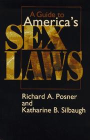 Cover of: A guide to America's sex laws