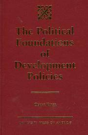 Cover of: The political foundations of development policies