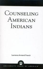 Cover of: Counseling American Indians