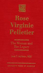Cover of: Rose Virginie Pelletier: the woman and her legacy