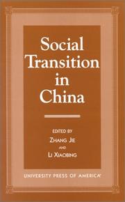 Cover of: Social transition in China