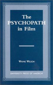 Cover of: The psychopath in film