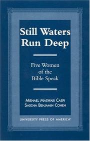 Cover of: Still waters run deep by Mishael Caspi