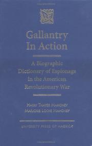 Cover of: Gallantry in action by Harry Thayer Mahoney