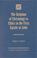 Cover of: The Relation of Christology to Ethics in the First Epistle of John