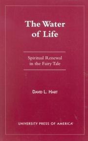 Cover of: The water of life by David L. Hart