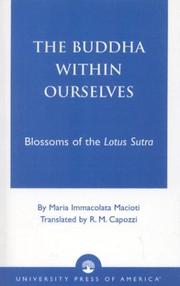 Cover of: The Buddha within ourselves: blossoms of the Lotus Sutra