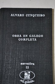Cover of: Obra galega completa cunqueiro ii