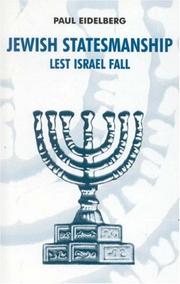 Cover of: Jewish statesmanship