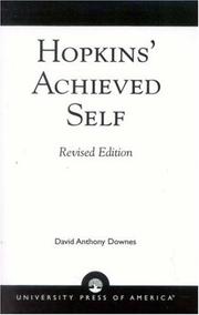 Cover of: Hopkins' achieved self