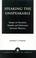 Cover of: Speaking the Unspeakable