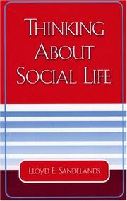 Cover of: Thinking About Social Life