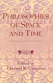 Cover of: Philosophies of Space and Time