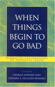 cover of When Things Begin to Go Bad
