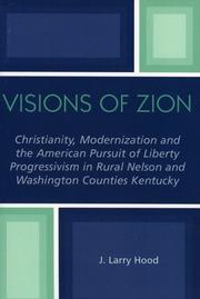 Cover of: Visions of Zion | J. Larry Hood