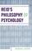 Cover of: Reid's Philosophy of Psychology