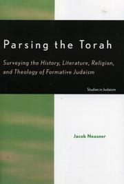 Cover of: Parsing the Torah