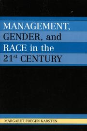 Cover of: Management, Gender, and Race in the Twenty-First Century