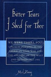 Cover of: Bitter Tears I Shed for Thee by Mel Young