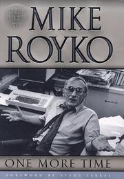 Cover of: One more time: the best of Mike Royko