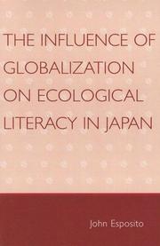 Cover of: The Influence of Globalization on Ecological Literacy in Japan