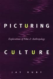 Cover of: Picturing Culture by Jay Ruby