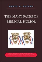 Cover of: The Many Faces of Biblical Humor by David Peters