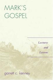 Cover of: Mark's Gospel: Lectures and Lessons