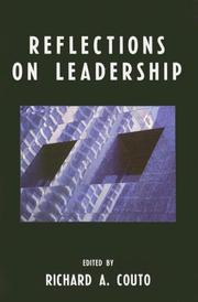 Cover of: Reflections on Leadership