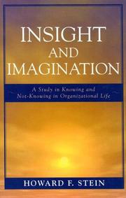 Cover of: Insight and Imagination: A Study in Knowing and Not-Knowing in Organizational Life